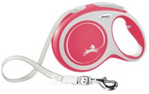 Поводок-рулетка Flexi New Comfort tape L 8m 50kg red