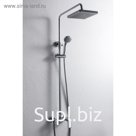 Душевая колонна BRAVAT OPAL, со смесителем для душа (верхний душ квадратной формы)