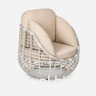 Кресло Lotus (с упаковкой) Доминикана, RAL 1013, Jamaica beige