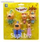 Игровой набор «Три кота. Коржик, Карамелька, Компот, Папа, Мама»