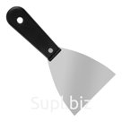 Шпательная лопатка "Евро", углеродистая сталь, пластиковая рукоятка, 100мм, (шт.) Артикул: 12-0-210