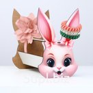 Подставка для ободков "Зайка", 17 х 26 х 15 см