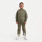 Костюм детский (худи, брюки) KAFTAN Basic line, размер 34 (122-128 см), хаки