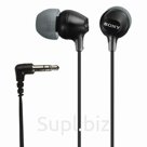 Наушники SONY MDR-EX15LP, проводные, 1,2 м, вкладыши, стерео, черные