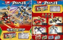 Конструктор Ninjago Новое сражение 4 вида 8 шт в упаковке 26.8х4.5х19.7 см