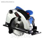 Пила циркулярная TUNDRA PD-003-1200, 1200 Вт, 5000 об/мин, 185 мм, лазер