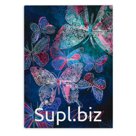 Записная книжка А6+ 80л. твёрдый переплёт печать по фольге глянцевая ламинация