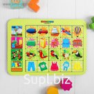 Игра настольная «Ассоциации: одежда, птицы, транспорт»