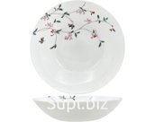 Deep plate Garden flowers, 20 cm, 930 ml