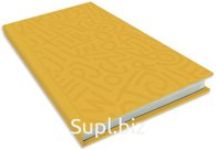 Записная книжка Lamark Delight Time, 110х205, 80 листов, клетка, обложка ламинир.картон, уф-лак, цвет манго