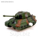 Заводная игрушка «Танк», цвета МИКС