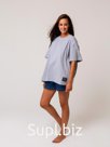 263GRY Футболка трикотажная (onesize(42-48))