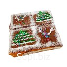 Медовик Новый год. Вес: 2 кг. Срок годности: 20 суток.