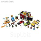 Конструктор «Город Turbo Wheels Тюнинг-мастерская»