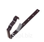 Держатель желоба из металла МП "Модерн",  квадратная Толщина: 3.0 120х86