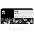 Картридж струйный HP (CN707A) DesignJet L26500, №792, пурпурный, оригинальный