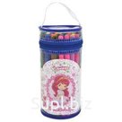Фломастеры в тубусе. Набор фломастеров Action! Strawberry Shortcake 50 шт разноцветный SW-AWP105-50