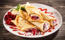 Блинчики с натуральной начинкой