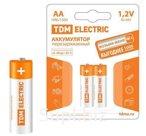 Аккумулятор AA-1500 mAh Ni-MH BP-2 TDM