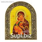 Икона "Владимирская икона Божией Матери " на подставке