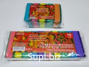 NEON  Губка 5-шт "Сударушка"  100*65*25