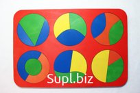 Головоломка "Собери круг", созданная по методике Б.П. Никитина. Существует 3 уровня сложности, где уровень 1 — самый простой, а уровень 3 самый сложный.
 Игруш…