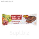 ОГО! Фруктовый батончик вишня в шоколаде  40 грамм (Шоу-бокс)