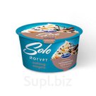 Йогурт с шоколадом и миндалем "Экомилк Соло". Массовая доля жира 5% 130г*12