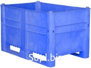 Контейнер пластиковый 1200х800х740 , сплошной, арт. EcoLine-485 синий, код: 20785