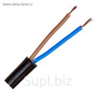 Провод ПВС, 2х1.5 Ч, м, ПромЭл