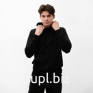 Толстовка мужская с капюшоном MIST Men's casual размер 54, черный