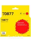 IC-ET0877 Картридж T2 для Epson Stylus Photo R1900, красный, с чипом