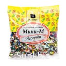 Конфеты-карамель «Мини-м »Ассорти", леденцовая, мини, 180 г, пакет
