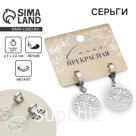 Серьги «Самая прекрасная», 4 х 1.5 см