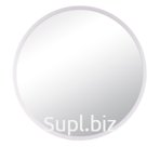 7077-Z2 (1) Зеркало интерьерное настенное в круглом корпусе из металла  d=70, белый