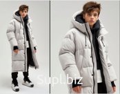 НАЙМАН ЗИМНЕЕ ПУХОВОЕ ПАЛЬТО  Комфортно при температуре от -5 до -35ºС. Арт. AW202728