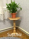 Natural wood flower stands