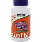 БАД «Now Foods» Berry Dophilus, Kids, 2 Billion, 60 жевательных капсул