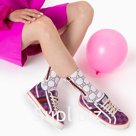 Кеды женские, цвет розовый, размер 39