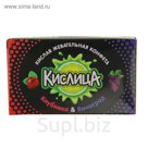 Жевательная конфета "Кислица" со вкусом Клубника-Виноград и Черника-Арбуз 20шт*18 г