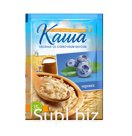Овсянка быстрого приготовления в пакетике с черникой, сливочный вкус, 35 г