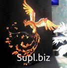 Скульптура «Жар птица на ветке» - изготовление на заказ