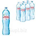 Вода негазированная питьевая СВЯТОЙ ИСТОЧНИК, 1,5 л, пластиковая бутылка