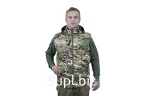 ЖИЛЕТ "СЛЕДОПЫТ" С КАПЮШОНОМ РИП-СТОП МУЛЬТИКАМ