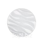 Светильник потолочно-настенный LED 24W 4200К, 300мм, ультратонкий круг Волна серебро