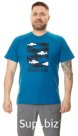 Футболка GRAYLING Fishes(Фишс)(хлопок, синий) GTS-05BL