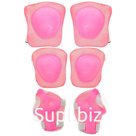 Защита для роликов детская (D022-Onesize) Розовый