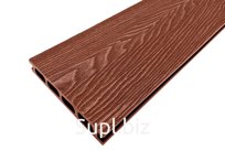 Террасная доска NauticPrime (Middle) Esthetic Wood, 150*24*4000мм, коричневый,