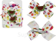 Watermelon Hair Bow Clip, 2 pcs. Item No.: HF3003026757