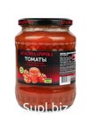 Tomatoes in tomato juice, unpeeled glassbank 670g ..